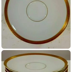 Treasury chest Germany antique China dishes small butter dishes